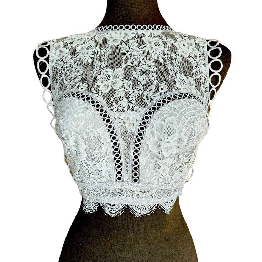 VICTORIA’S SECRET camisole bra top cropped top size large new with tags